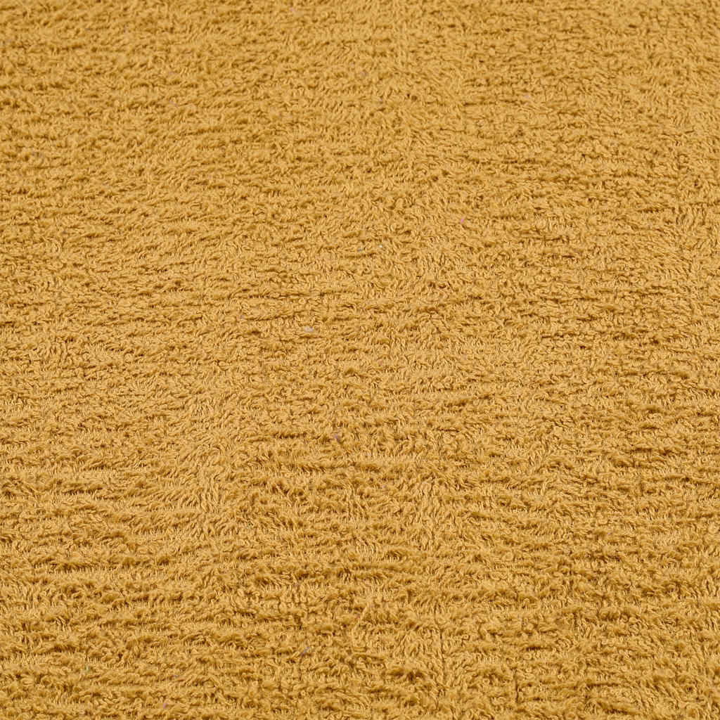Rankšluosčiai, 4vnt., auksiniai, 100x200 cm, medvilnė, 360g/m²