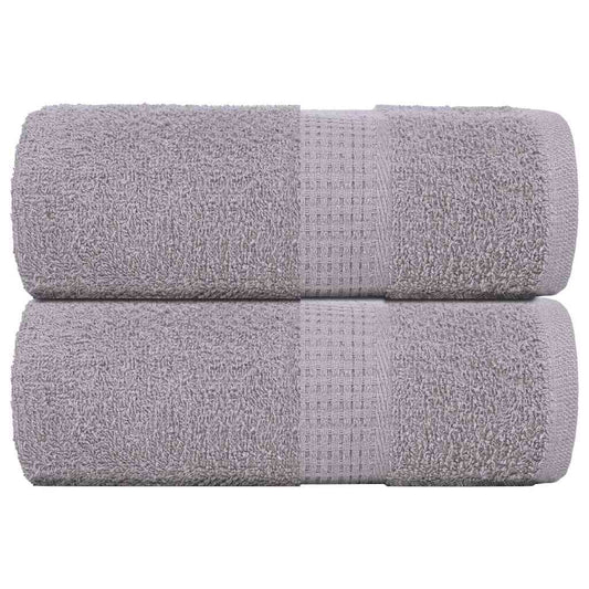 Svečių rankšluosčiai FROGN, 2 vnt., pilki, 30x50 cm, 360 g/m²