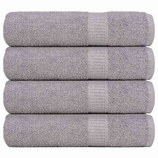 Rankšluosčiai FROGN 4 vnt., pilki, 50x100 cm, 360 g/m²