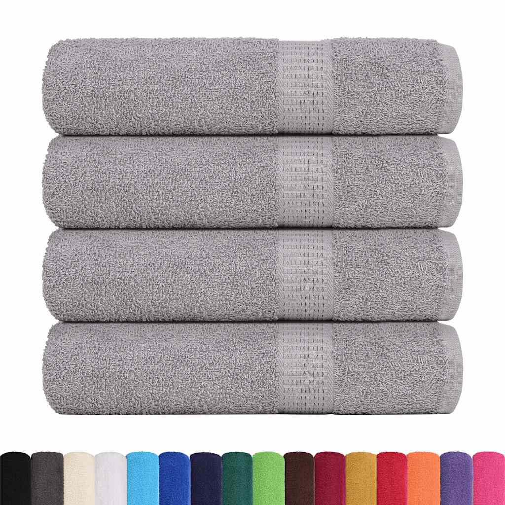 Rankšluosčiai FROGN 4 vnt., pilki, 50x100 cm, 360 g/m²