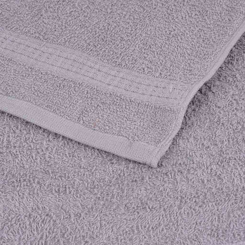 Dušo rankšluosčiai FROGN, 2 vnt., pilki, 70x140 cm, 360 g/m²