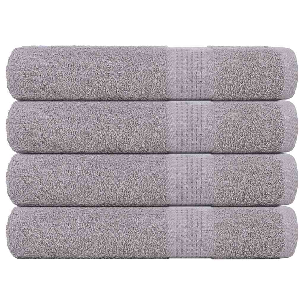 Rankšluosčiai, FROGN, 4 vnt., pilki, 100x200 cm, 360 g/m²