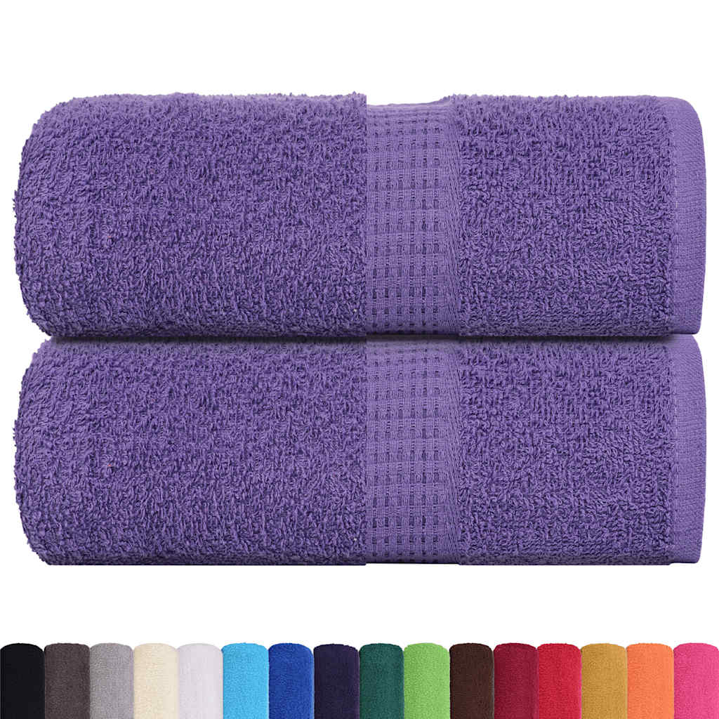 Rankšluosčiai FROGN 2 vnt., violetiniai, 30x30 cm, 360 g/m²