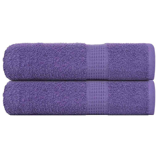 Rankšluosčiai FROGN 2 vnt., violetiniai, 50x100 cm, 360 g/m²