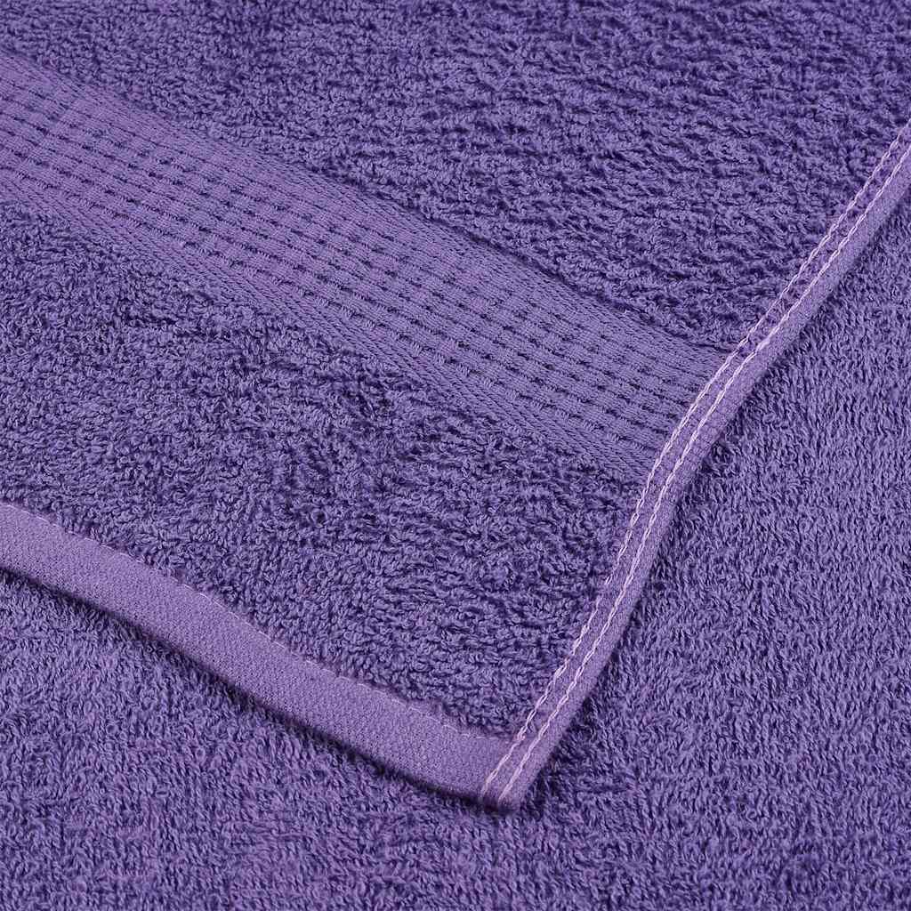 Rankšluosčiai FROGN, 4 vnt., violetiniai, 50x100 cm, 360 g/m²