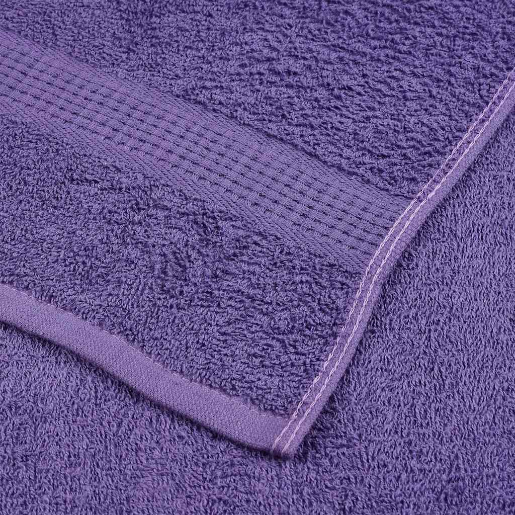 Dušo rankšluosčiai, 10vnt., violetiniai, 70x140 cm, medvilnė