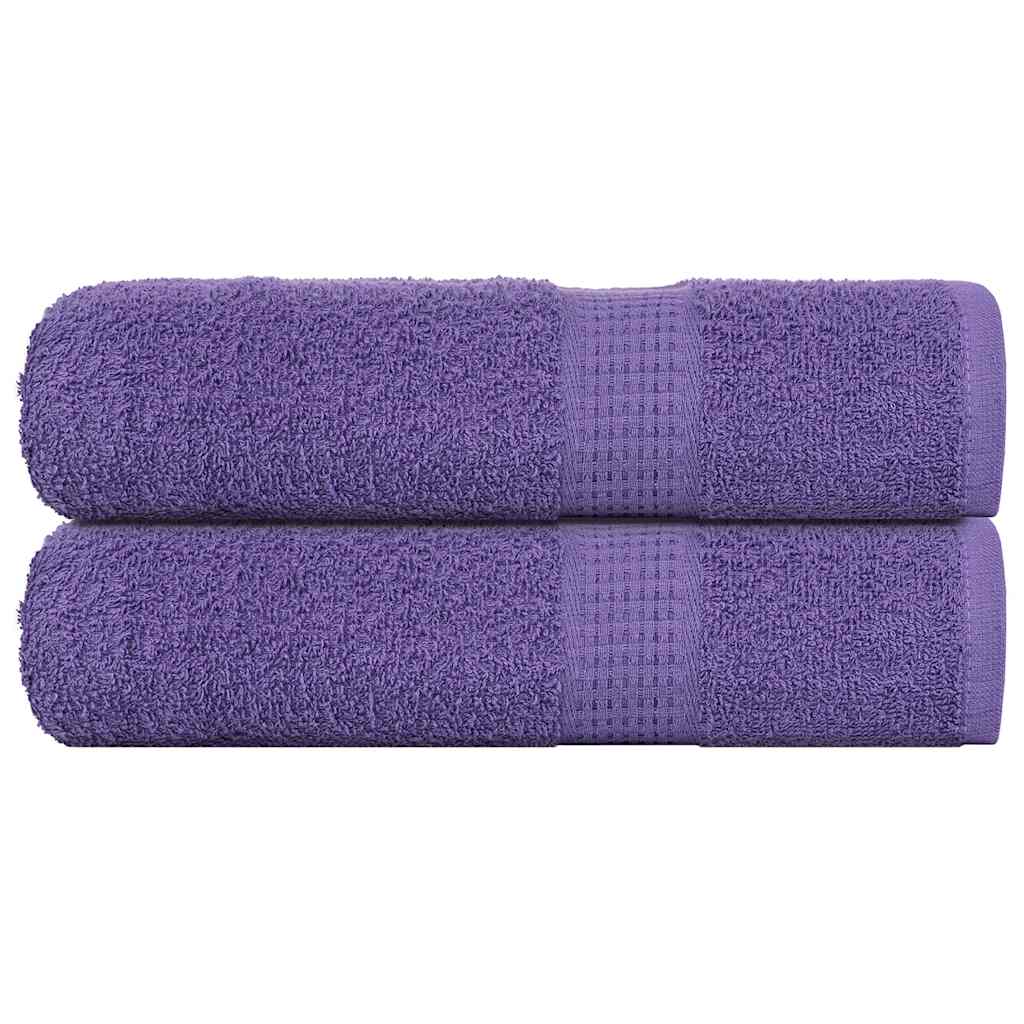 Rankšluosčiai, FROGN, 2 vnt., violetiniai, 100x150 cm, 360 g/m²