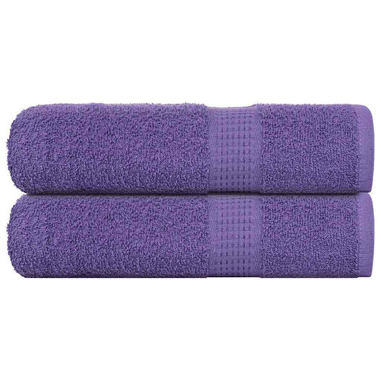 Rankšluosčiai, FROGN, 2 vnt., violetiniai, 100x150 cm, 360 g/m²