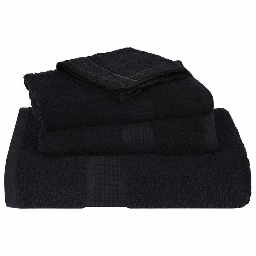 Rankšluosčiai FROGN 4 vnt., juodi, 30x30 cm, 360 g/m²