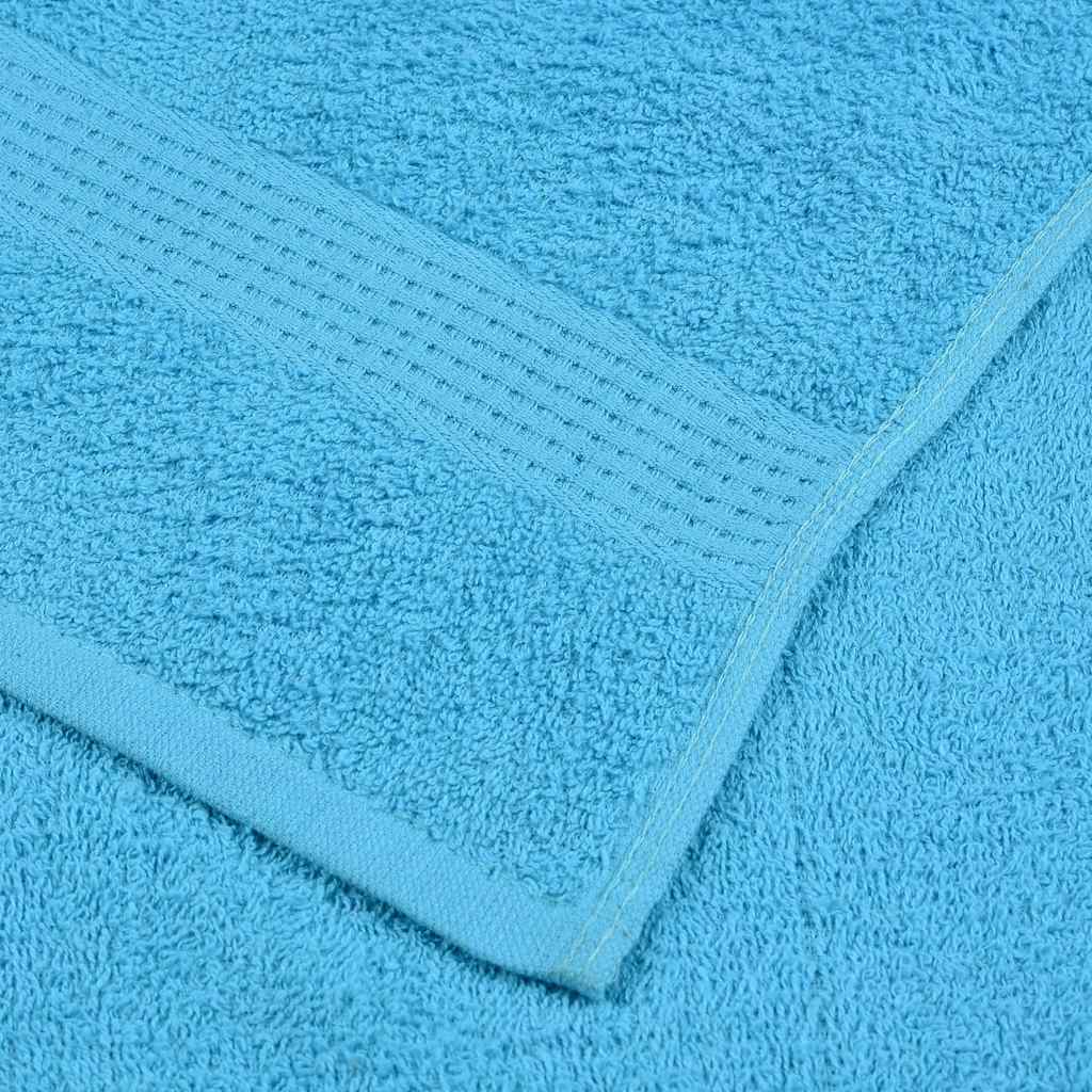 Rankšluosčiai FROGN, 4 vnt., turkio spalvos, 50 x 100 cm, 360 g/m²