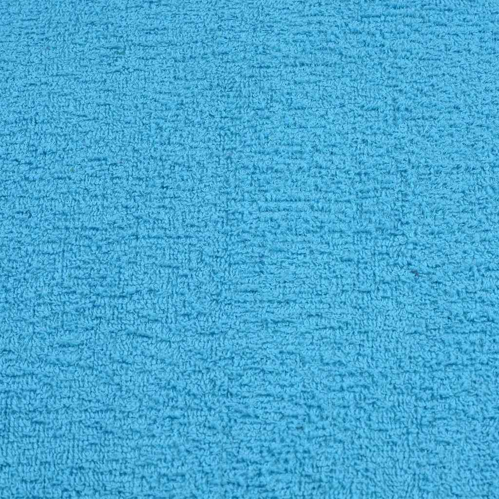 Dušo rankšluosčiai FROGN, 4 vnt., turkio spalvos, 70x140 cm, 360 g/m²