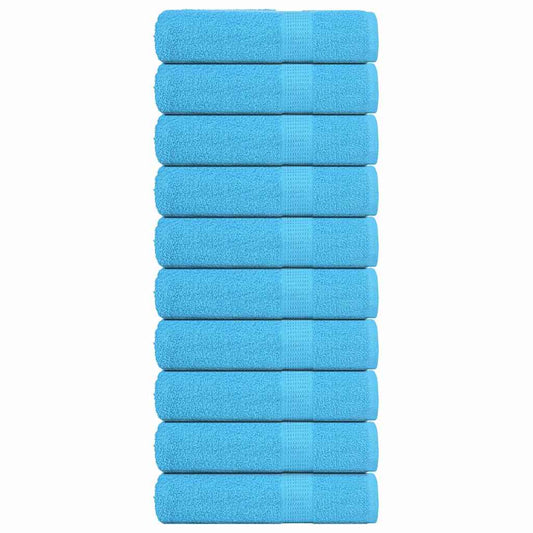 Vonios rankšluosčiai, 10vnt., turkio, 100x150 cm, medvilnė