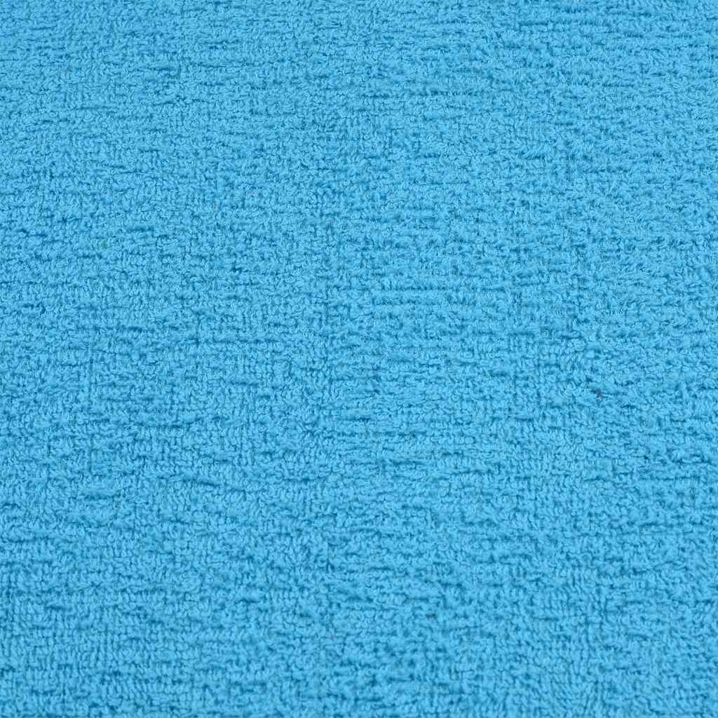 Pirties rankšluosčiai, FROGN, 4 vnt., turkio spalvos, 80x200 cm, 360 g/m²