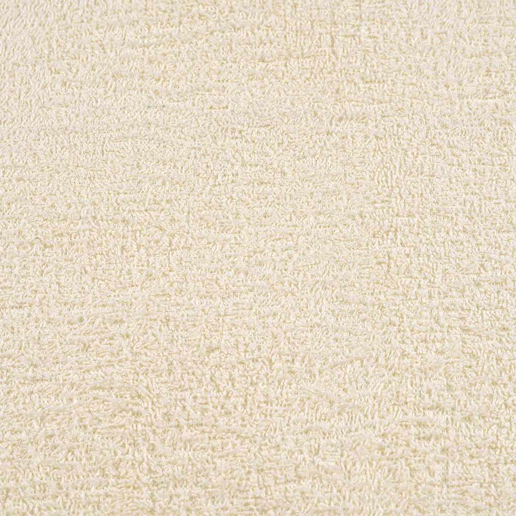 Svečių rankšluosčiai FROGN, 10 vnt., kreminės spalvos, 30x50 cm, 360 g/m²