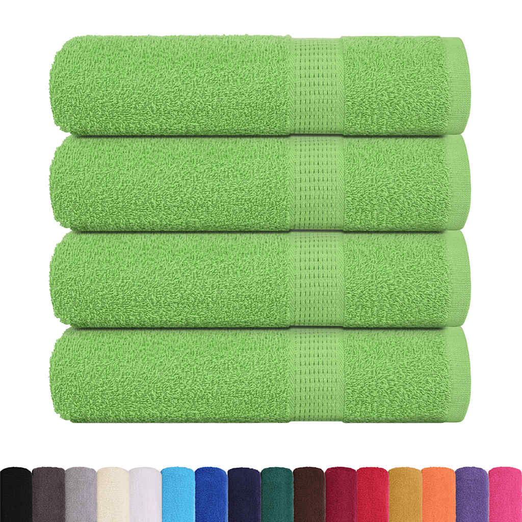 Rankšluosčiai FROGN, 4 vnt., obuolių žali, 50x100 cm, 360 g/m²