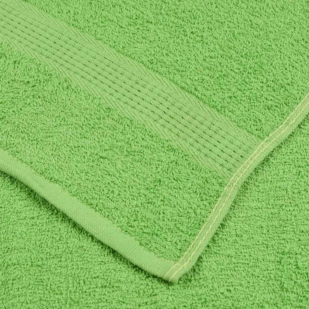 Rankšluosčiai FROGN, 4 vnt., obuolių žali, 50x100 cm, 360 g/m²