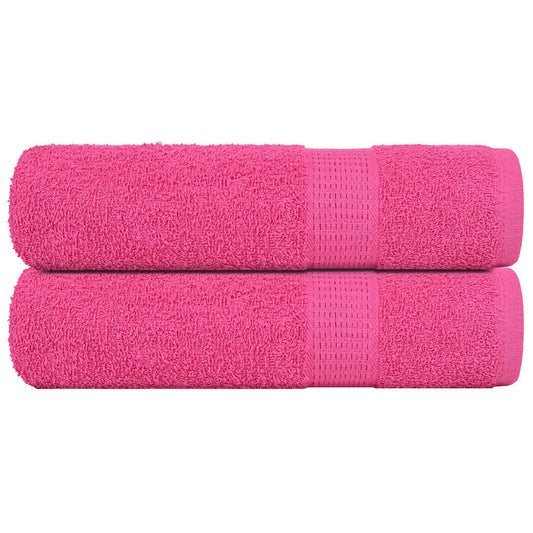 Rankšluosčiai FROGN, 2 vnt., rožiniai, 50x100 cm, 360 g/m²