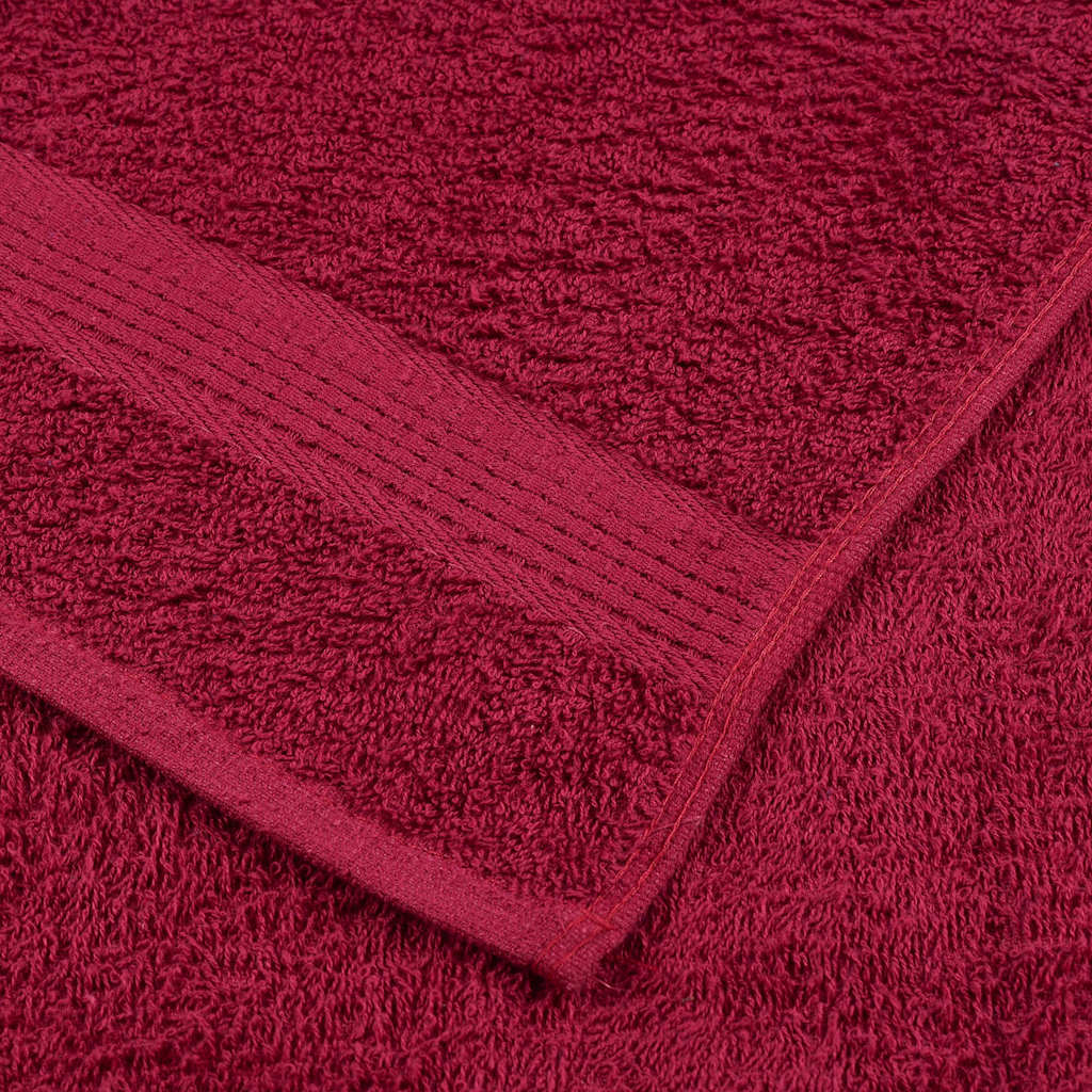 8 dalių rankšluosčių komplektas FROGN bordo spalvos, 360 g/m²