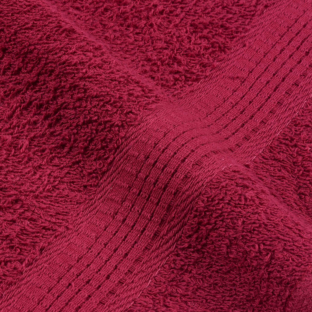 8 dalių rankšluosčių komplektas FROGN bordo spalvos, 360 g/m²