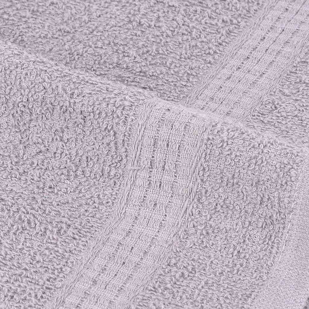 Rankšluosčių rinkinys, 8vnt., pilki, 100% medvilnė, 360g/m²