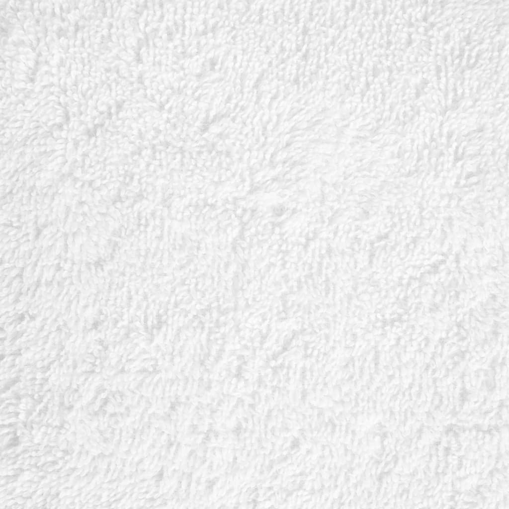 Aukščiausios kokybės rankšluosčiai SOLUND, 4 vnt., balti, 50 x 100 cm, 600 g/m²