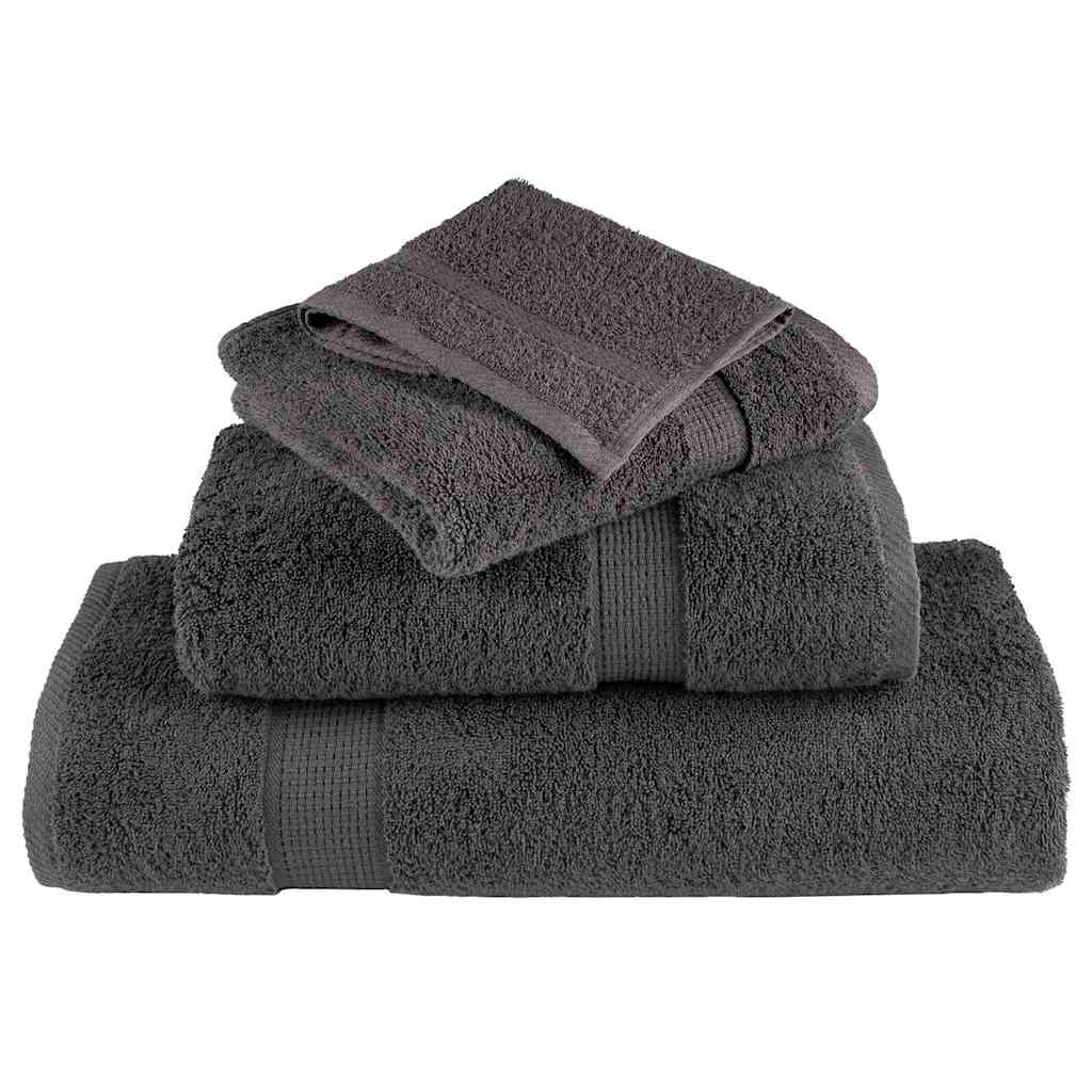 Kampai 4 pcs Antracito 15 x 21 cm Medvilnė