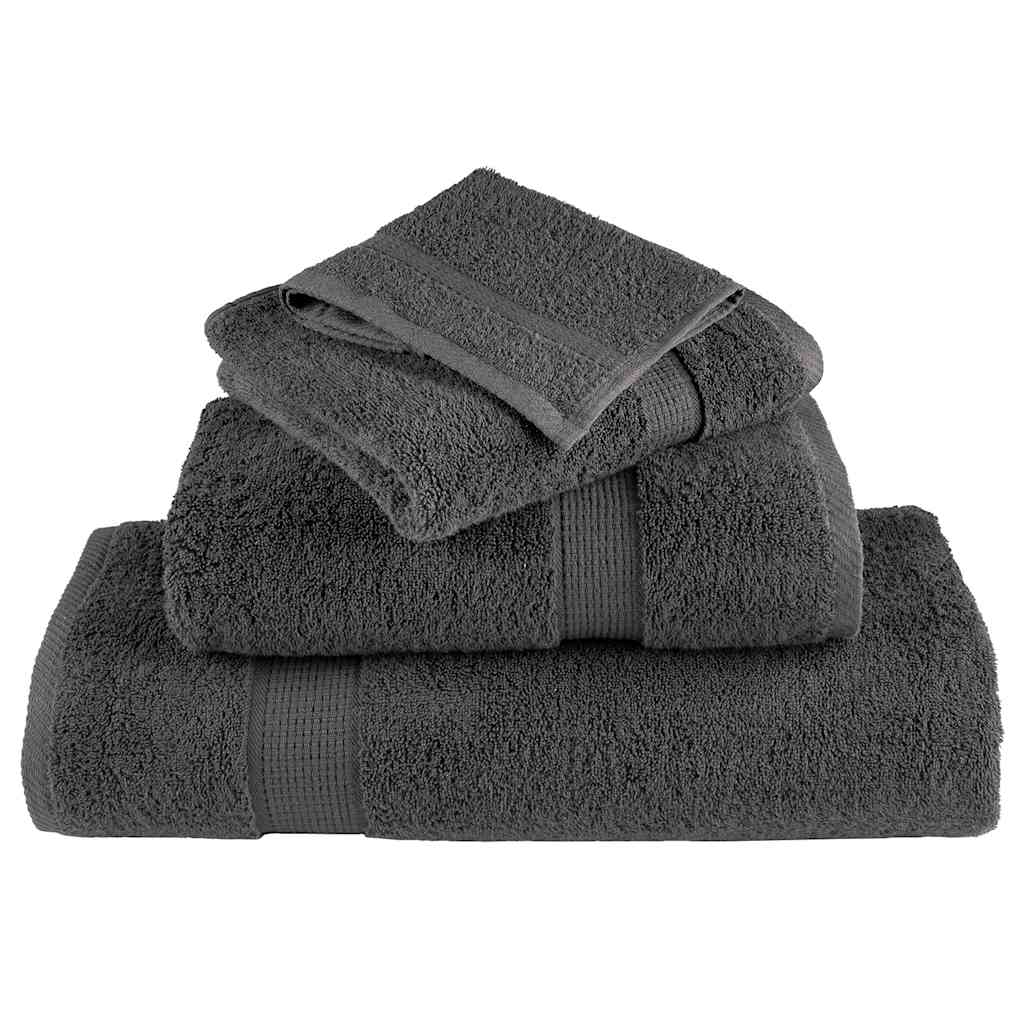 Rankšluosčiai SOLUND, 50vnt., antracito, 30x30cm, 600g/m²