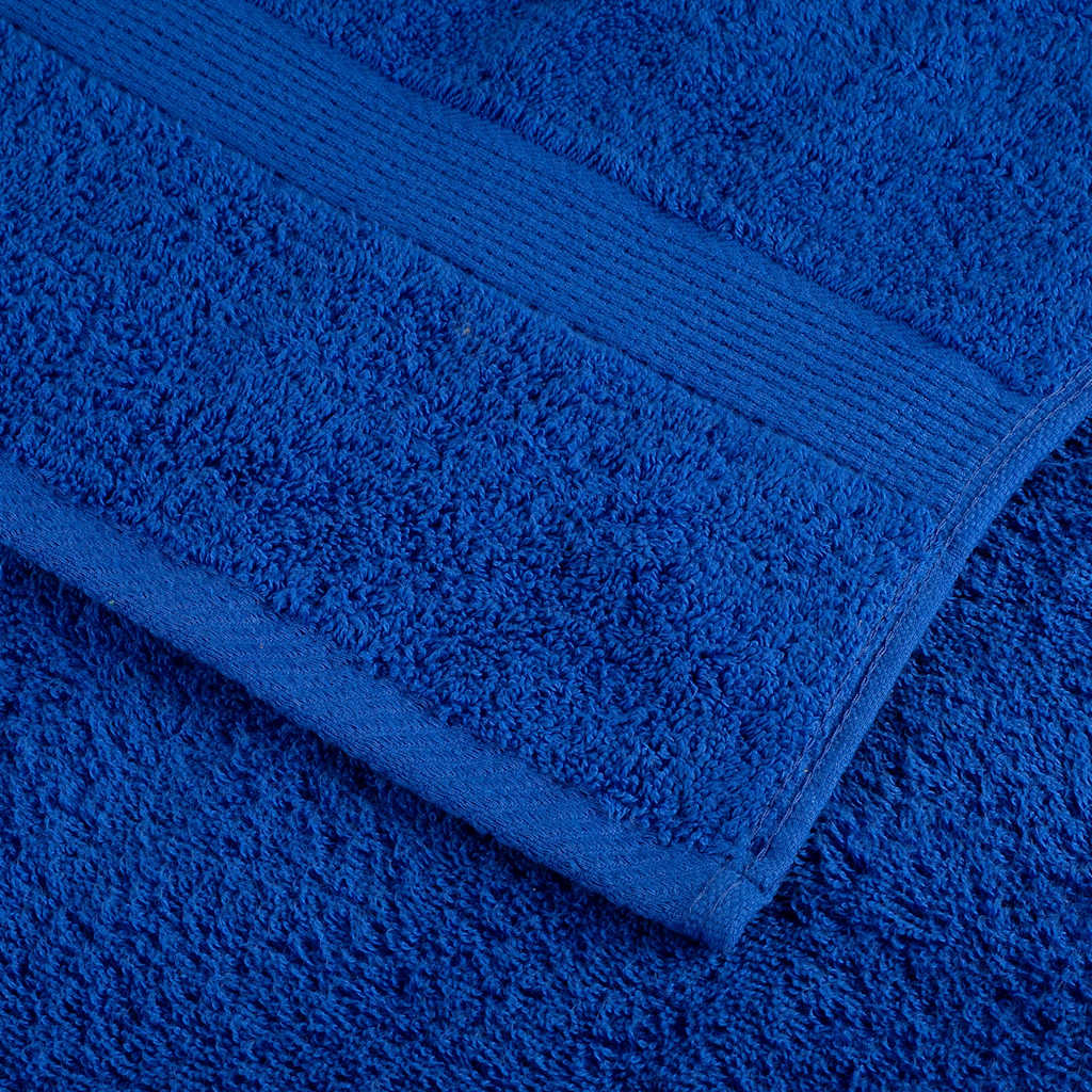 Pirties rankšluosčiai, SOLUND, 2vnt., mėlyni, 80x200cm, 600g/m²