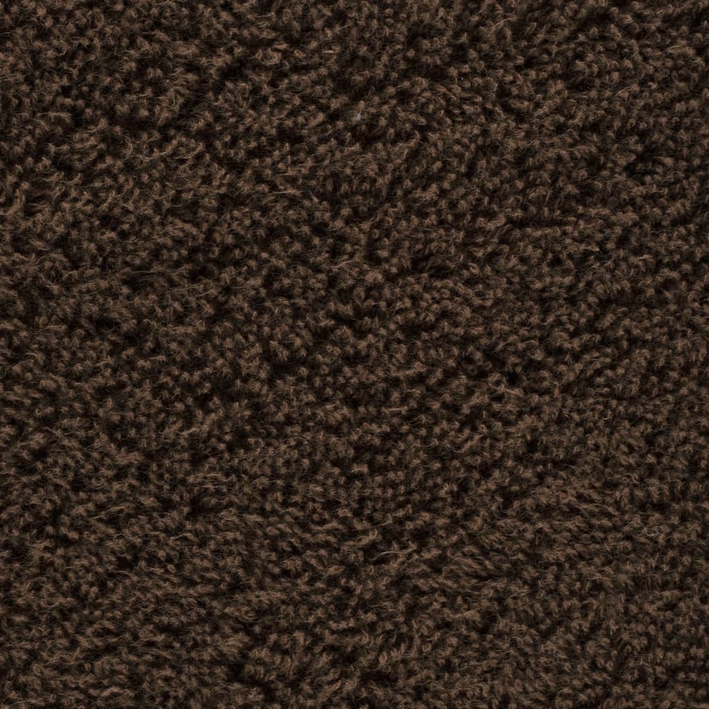 Aukščiausios kokybės rankšluosčiai SOLUND, 4 vnt., rudi, 30x30 cm, 600 g/m²