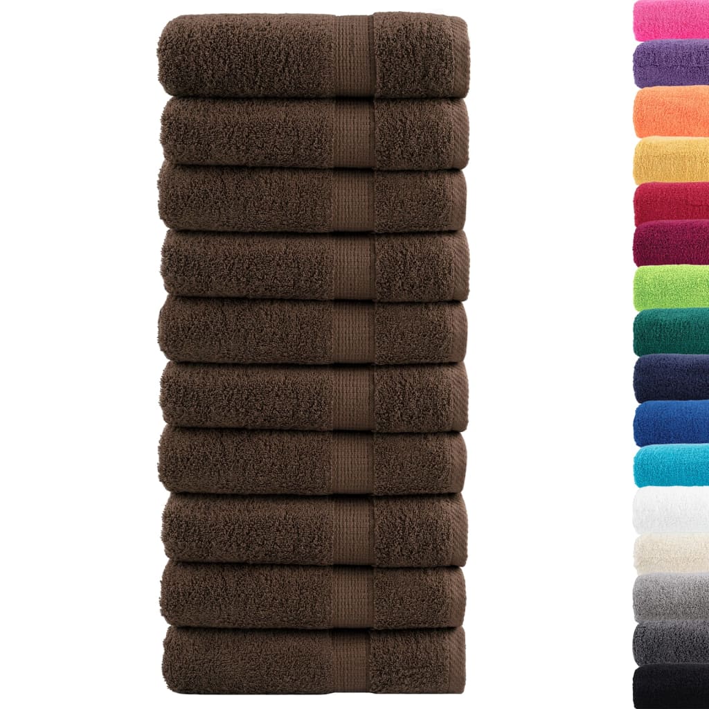 Rankšluosčiai rankoms SOLUND, 10vnt., rudi, 50x100cm, 600g/m²