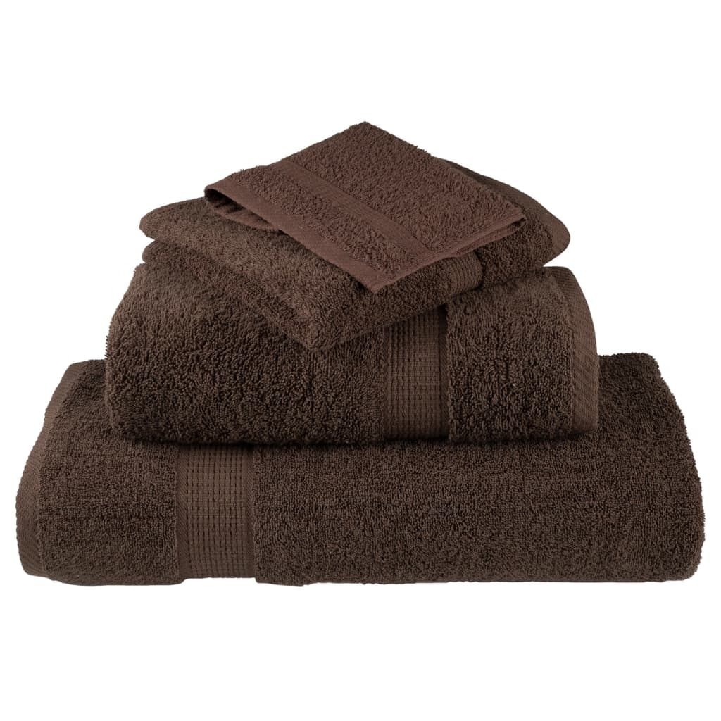 Rankšluosčiai rankoms SOLUND, 10vnt., rudi, 50x100cm, 600g/m²