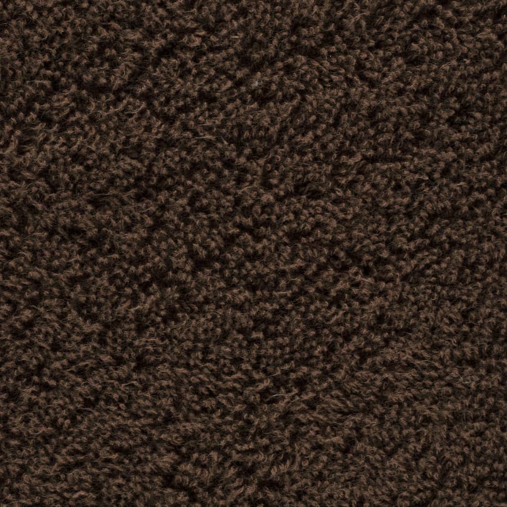 Dušo rankšluosčiai SOLUND, 4vnt., rudi, 70x140cm, 600g/m²