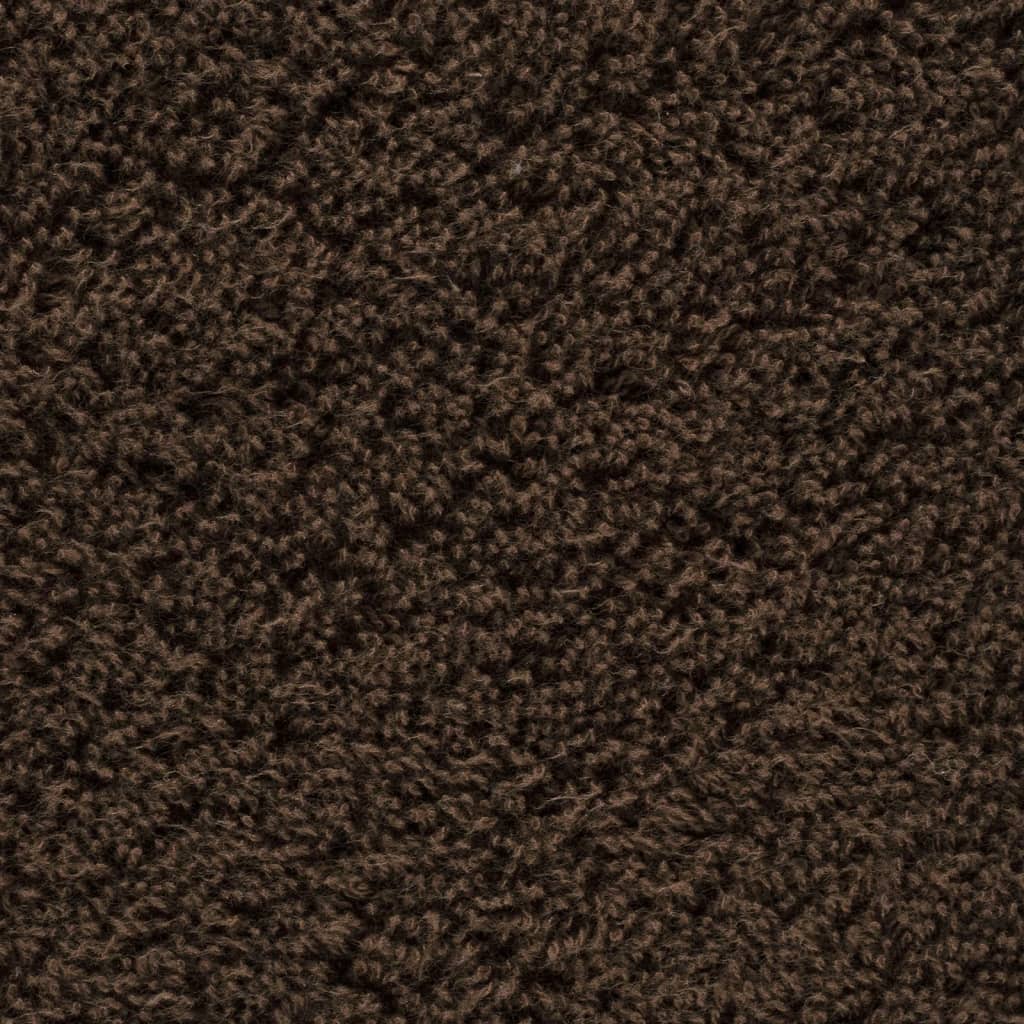 Vonios rankšluosčiai SOLUND, 4vnt., rudi, 100x150cm, 600g/m²