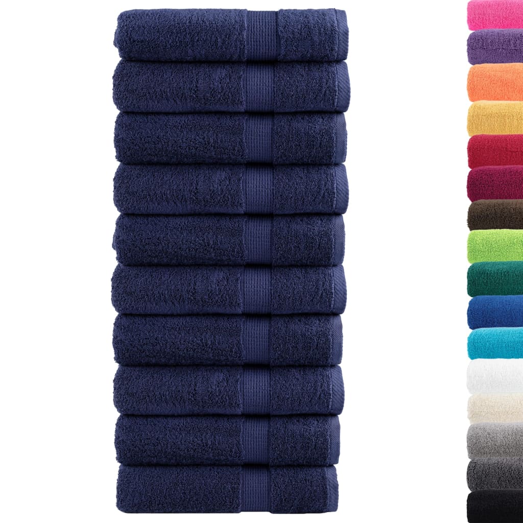 Rankšluosčiai rankoms SOLUND, 10vnt., mėlyni, 50x100cm, 600g/m²