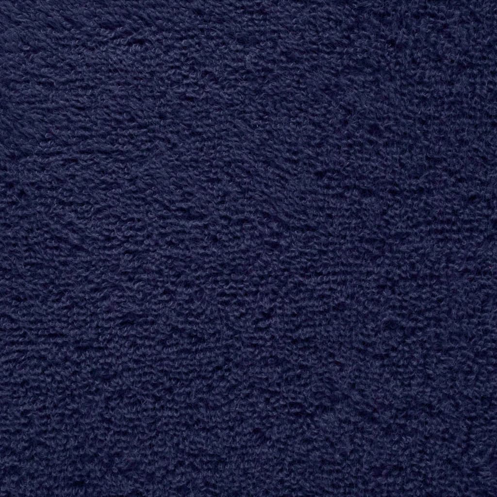 Pirties rankšluosčiai, SOLUND, 2vnt., mėlyni, 80x200cm, 600g/m²