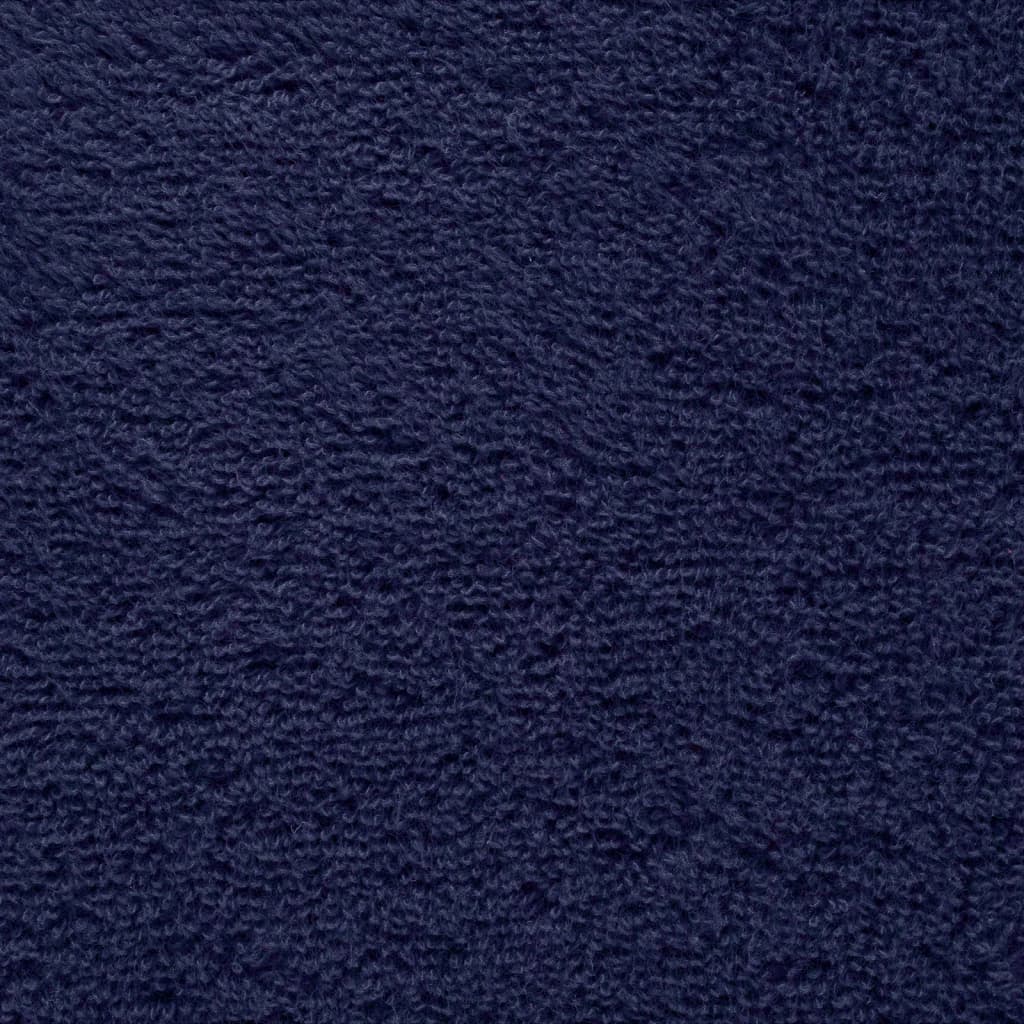 Pirties rankšluosčiai SOLUND, 10vnt., mėlyni, 80x200cm, 600g/m²
