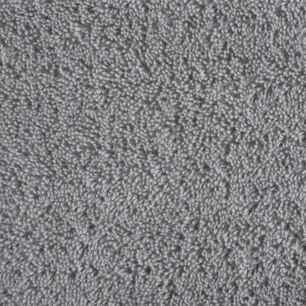 Dušo rankšluosčiai, SOLUND, 4vnt., pilki, 70x140cm, 600g/m²