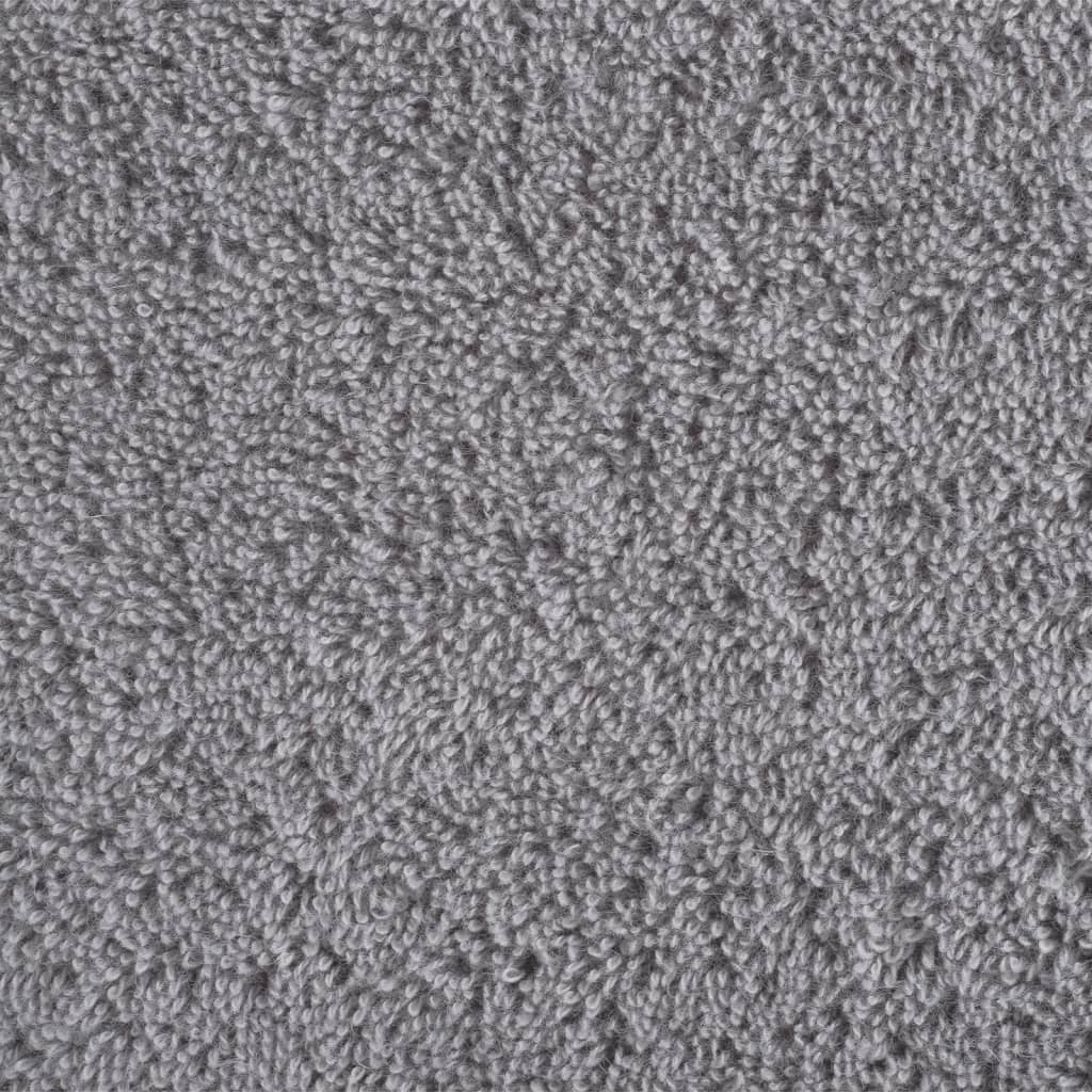 Vonios rankšluosčiai SOLUND, 2vnt., pilki, 100x150cm, 600g/m²