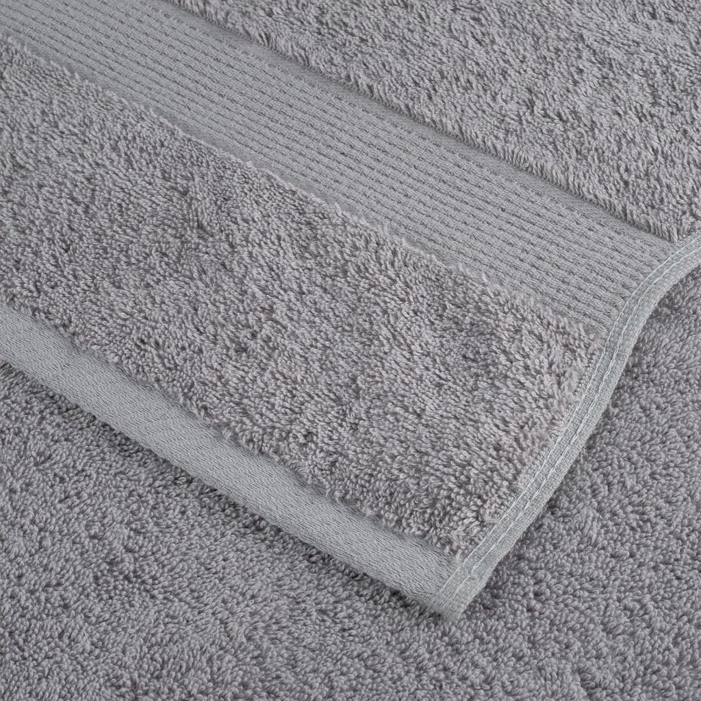 Rankšluosčiai, SOLUND, 2vnt., pilki, 100x200cm, 600g/m²