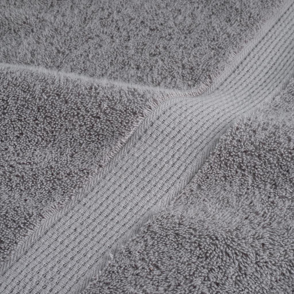 Rankšluosčiai, SOLUND, 2vnt., pilki, 100x200cm, 600g/m²