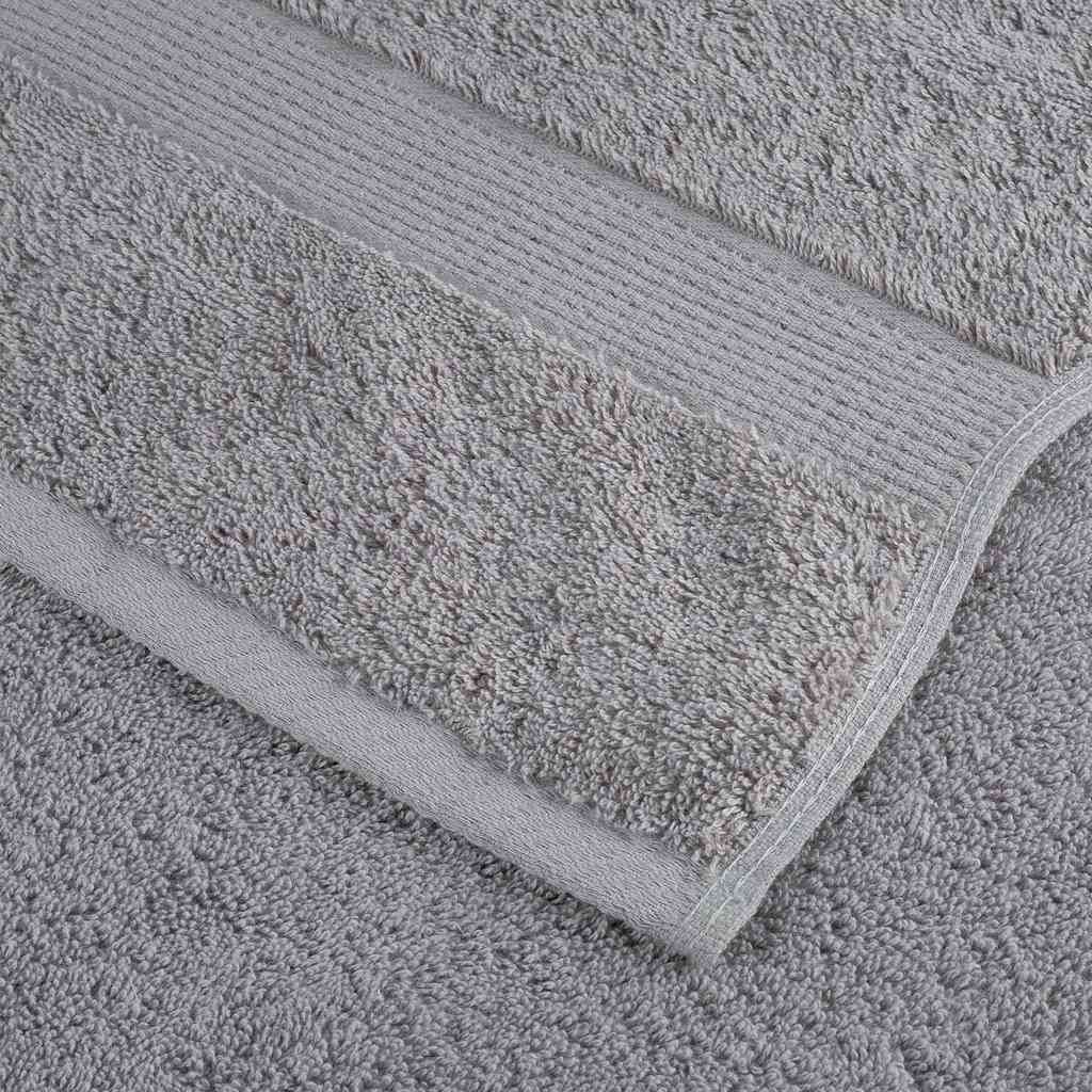 Rankšluosčiai SOLUND, 10vnt., pilki, 100x200cm, 600g/m²
