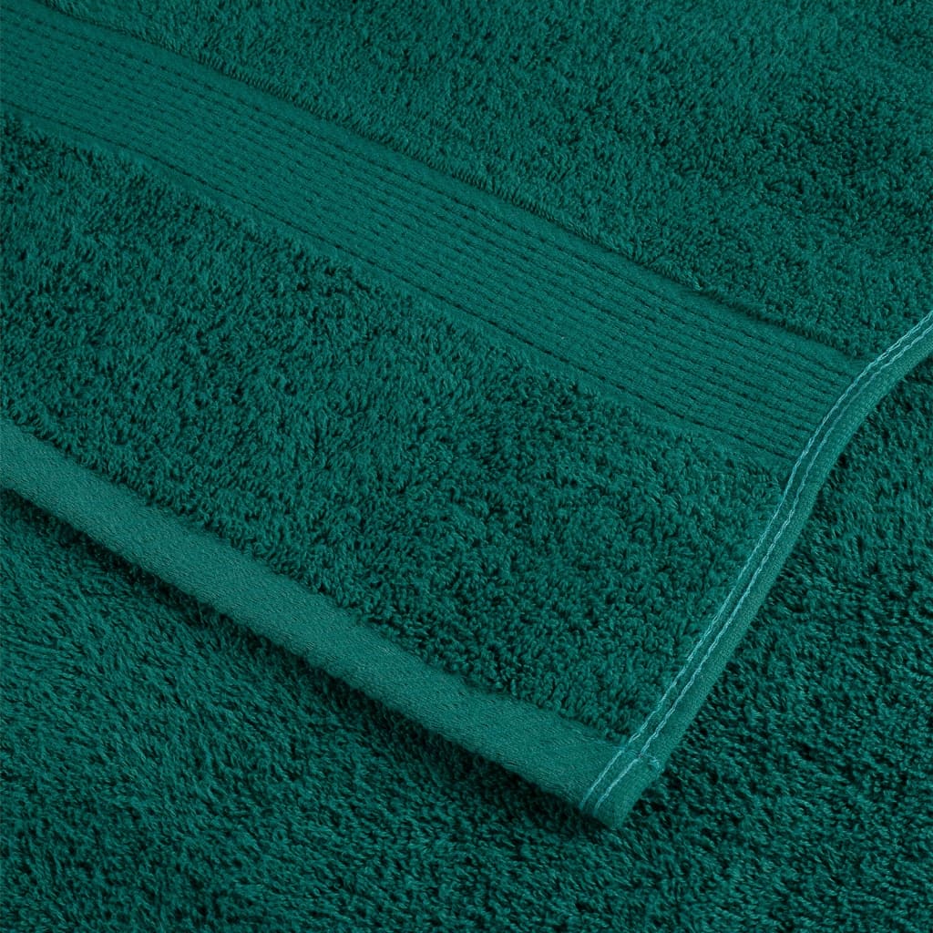 Pirties rankšluosčiai SOLUND, 10vnt., žali, 80x200cm, 600g/m²