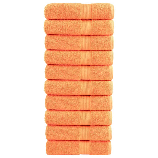 Rankšluosčiai rankoms SOLUND 10vnt. oranžiniai 50x100cm 600g/m²