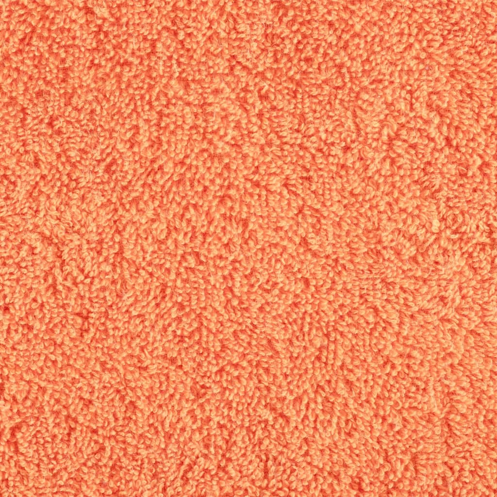 Dušo rankšluosčiai SOLUND, 4vnt., oranžiniai, 70x140cm, 600g/m²