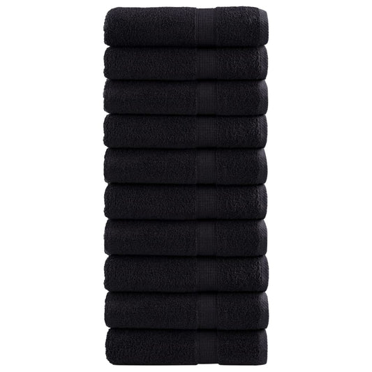 Rankšluosčiai rankoms SOLUND, 10vnt., juodi, 50x100cm, 600g/m²