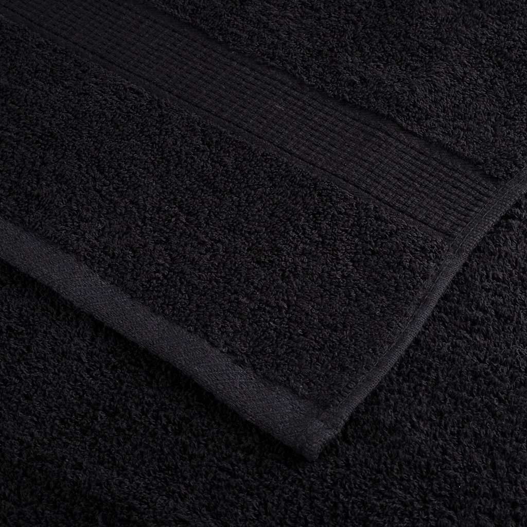 Rankšluosčiai SOLUND, 2vnt., juodi, 100x200cm, 600g/m²