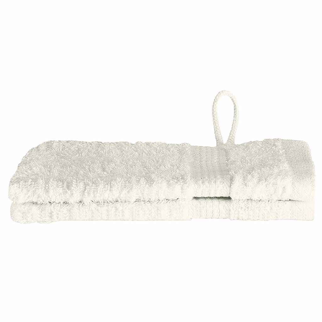 Svečių Rankšluostis SOLUND 2 pcs Kreminė 15 x 21 cm 550 gsm