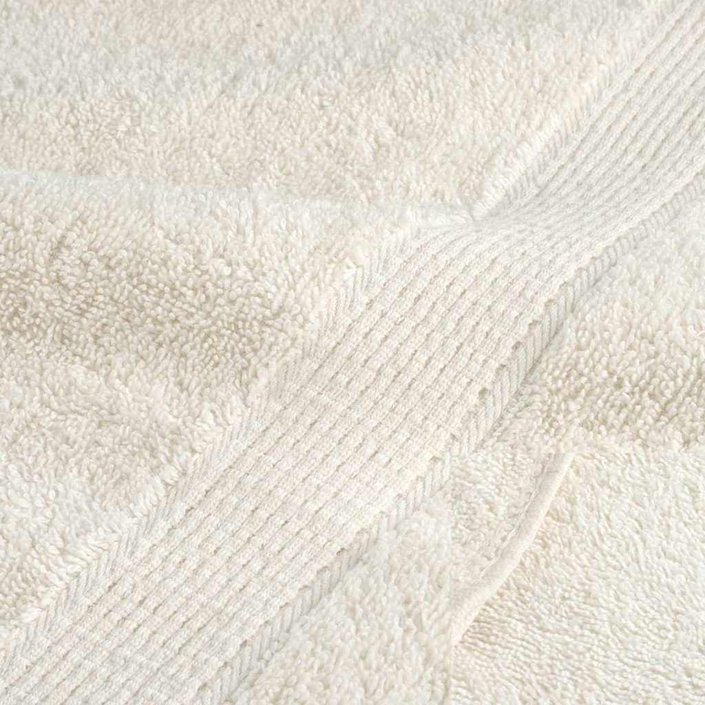 Svečių Rankšluostis SOLUND 4 pcs Kreminė 15 x 21 cm 550 gsm