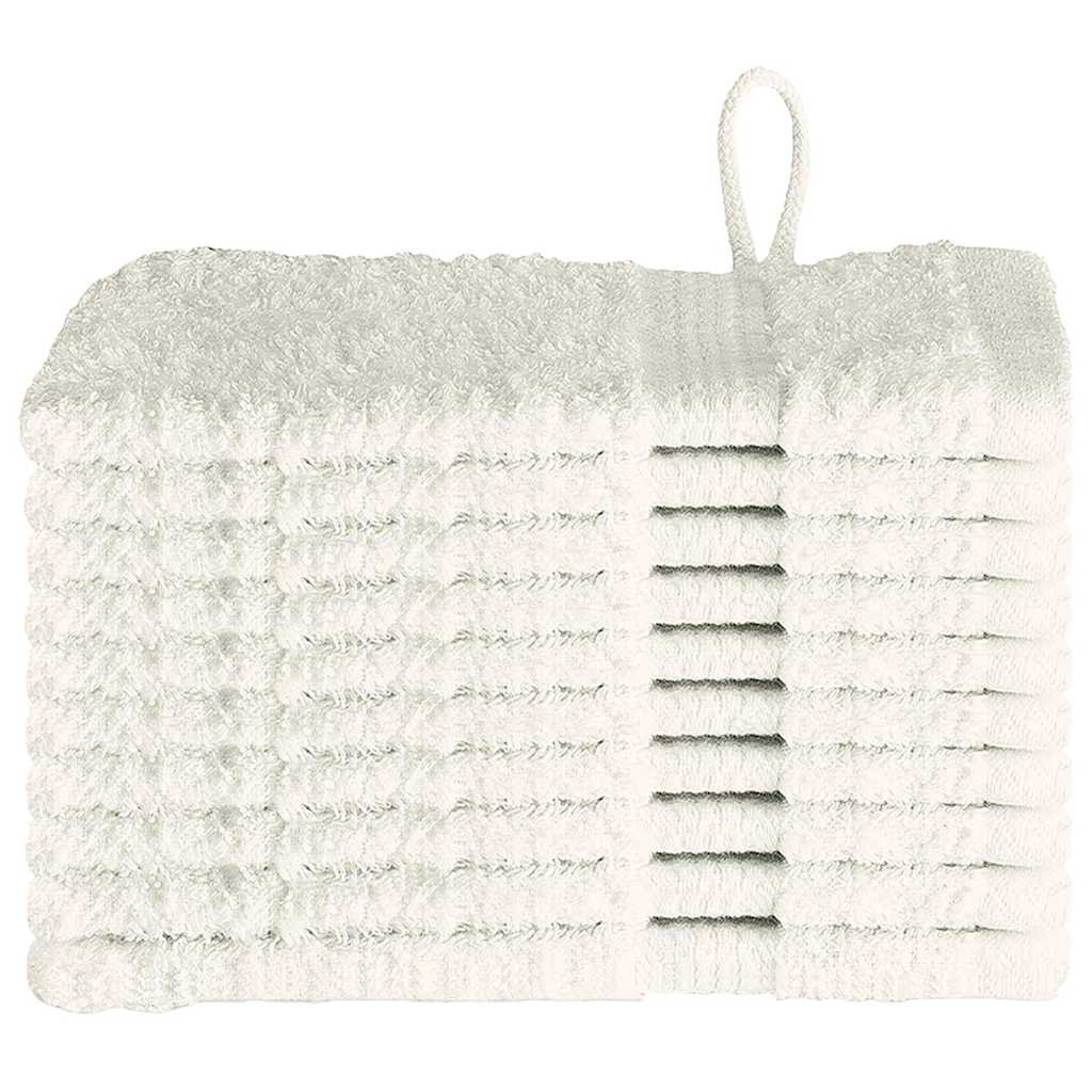 Svečių Rankšluostis SOLUND 10 pcs Kreminė 15 x 21 cm 550 gsm