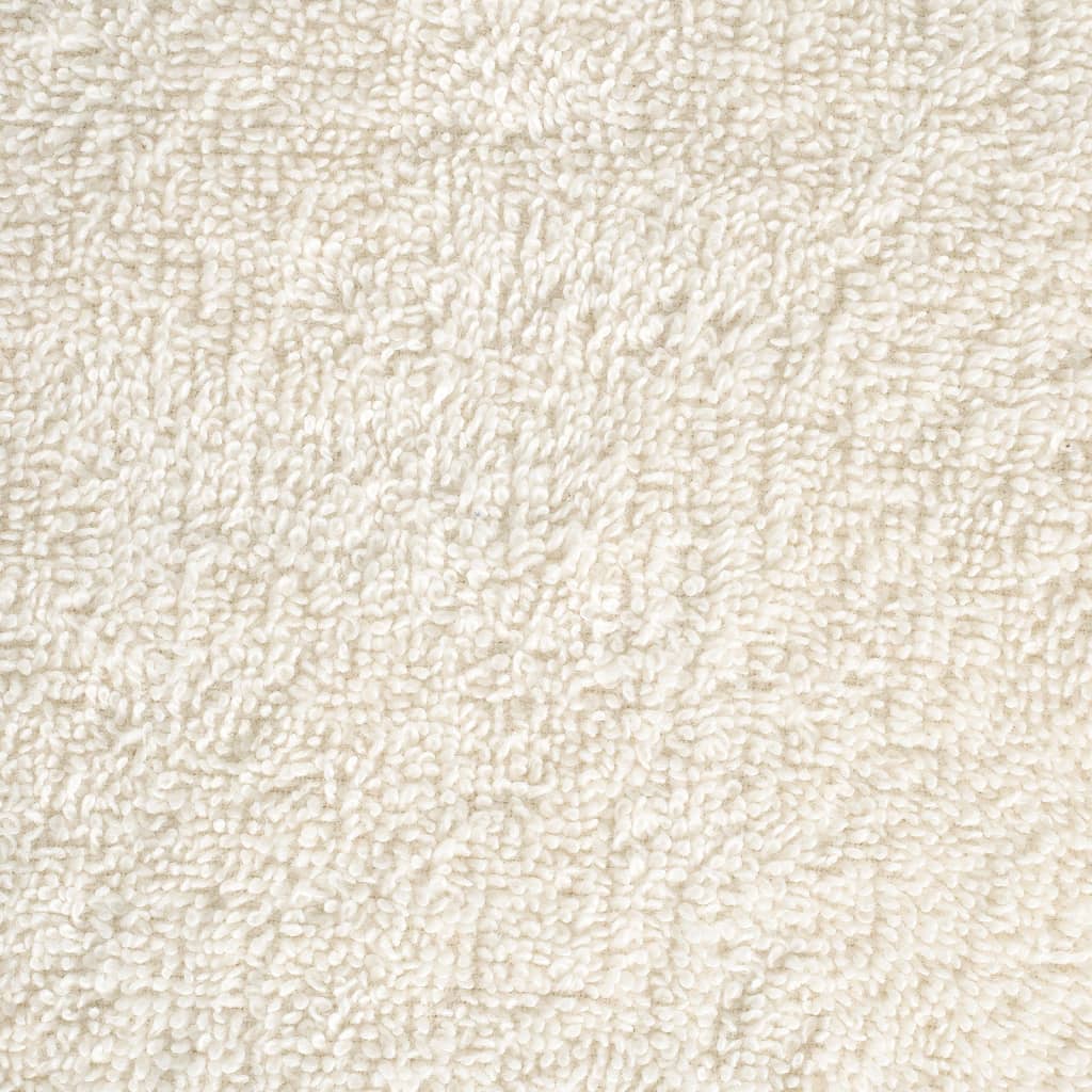 Rankšluosčiai SOLUND, 2vnt., kreminiai, 100x200cm, 600g/m²